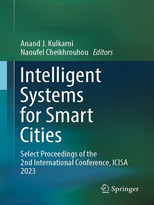 cover image of Intelligent Systems for Smart Cities